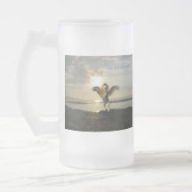 Winged Löwe-mattierter Bier-Becher Kaffeetasse