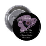 Winged Schwester-Herz Anstecknadel