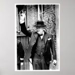 Winston Churchill, V für Sieg Posterdrucke