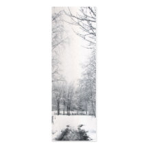 Winter beginnt hier Geschenkumbau Visitenkarte