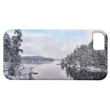 Winter-Bild des Schnees Etui Fürs iPhone 5