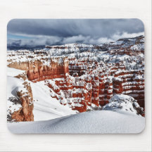 Winter-Ehrfurcht Mousepads