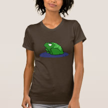 Winter gekühltes Frosch-T-Stück Shirt