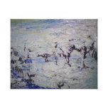 Winter Landschaft Galerie Faltleinwand