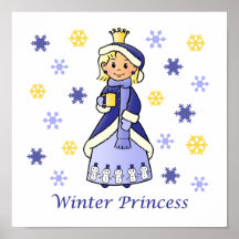 Winter-Prinzessin Poster