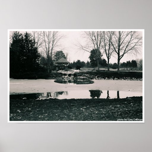 Winter-Reflexionen Plakatdrucke