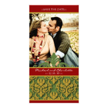 Winter Save the Date Wedding Wedding Fotokarte