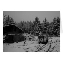 Winter-Schauer Karte
