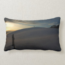 Winter Schneefeld Kissen
