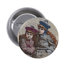 Winter-Schwestern Anstecknadel