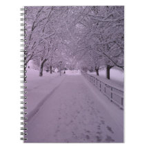 Winter-Szenen-Notizbuch