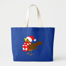 winter Vogel bird Tragetasche