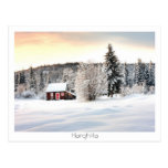 Winterlandschaft Postkarten