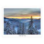 Winterlandschaft Postkarten