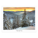 Winterlandschaft Postkarten