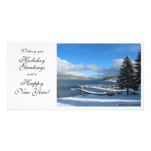 Winterliche Idaho-Szene Foto Karten