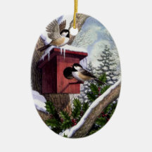 Wintermärchenland-Weihnachtsverzierung Weihnachtsbaum Ornament