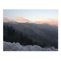 Winternatur Postkarte