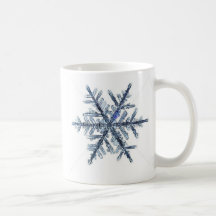 Winterschneeflockebecher Kaffeetasse