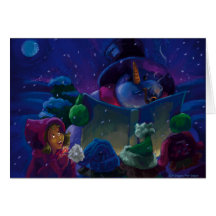 Winterzeit lesenNotecard Grußkarten
