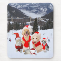 Wir alle Liebe am Weihnachten mousepads