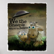 Wir das Sheeple Plakat