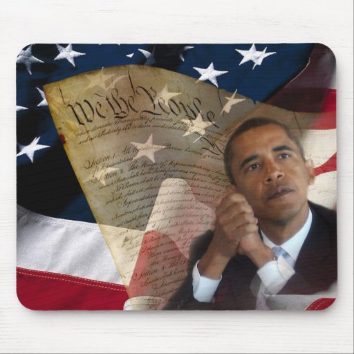 Wir die Leute… Barack Obama u. die Konstitution Mousepads