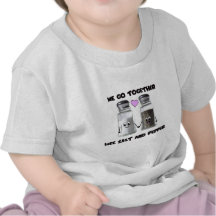 Wir gehen zusammen wie Salz und Pfeffer Tshirts