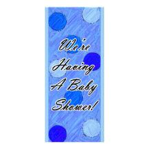 Wir haben eine Einladung des Baby-1