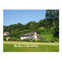Wir haben eine neue Adresse… Postkarten