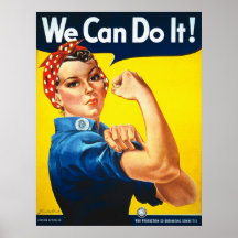 Wir können es tun! Rosie der Nieteneinschläger Plakatdrucke
