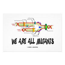 Wir sind alle Mutanten (DNA-Reproduktions-Spaß) Individuelle Druckpapiere