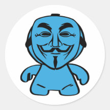 Wir sind anonym aufkleber
