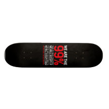 Wir sind das 99% - 99-Prozent-Occupy Wall Street Individuelle Skatedecks