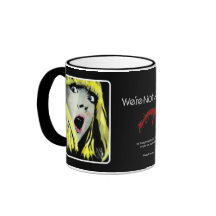 "Wir sind nicht allein!" Becher Kaffee Tasse
