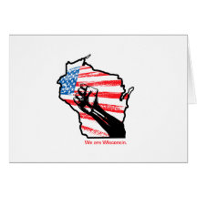 Wir sind Wisconsin Karte