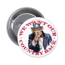 Wir wollen Knopf - Uncle Sam Button