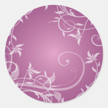 Wirbel Runder Sticker