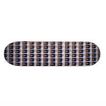 Wirkliche Briefmarken bei Zazzle.com - Invalides Personalisiertes Skateboard