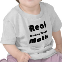 Wirkliche Frauen unterrichten Mathe Hemd
