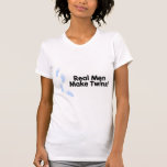 Wirkliche Männer machen Zwillinge (Jungen) Tshirt
