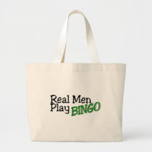Wirkliches Mann-Spiel-Bingo Tasche