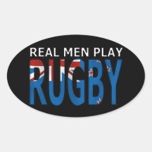 Wirkliches Mann-Spiel-Rugby Neuseeland Stickers