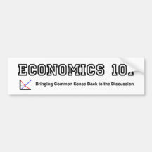 Wirtschaft 101 auto sticker