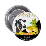 Wisconsin-Knopf Anstecknadelbuttons