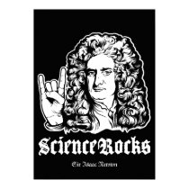 Wissenschaft schaukelt Plakat Sir-Isaac Newton poster