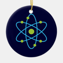 Wissenschafts-Atom Weihnachtsbaum Ornamente