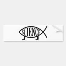 Wissenschafts-Fische Autosticker