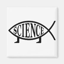 Wissenschafts-Fische Kühlschrankmagnet
