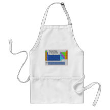 Wissenschafts-Periodensystem der Element-Geschenke Schürze